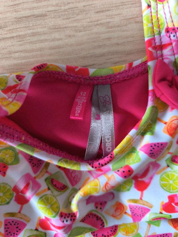 Maillot de bain Orchestra Fille - Taille 12 mois - 74cm - photo numéro 2