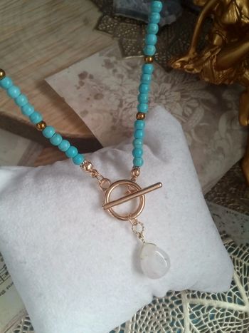 Collier cristal de quartz