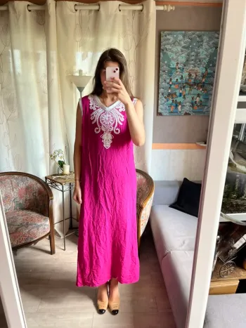 Djellaba vintage coton