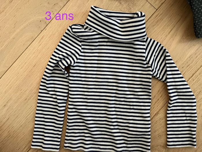 T-shirt col roulé Okaidi 3 ans