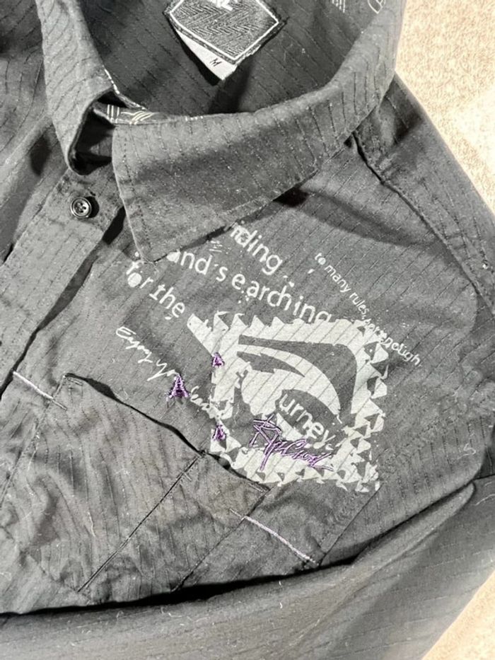 🖤 Chemise noire Rip Curl taille M🖤 - photo numéro 2