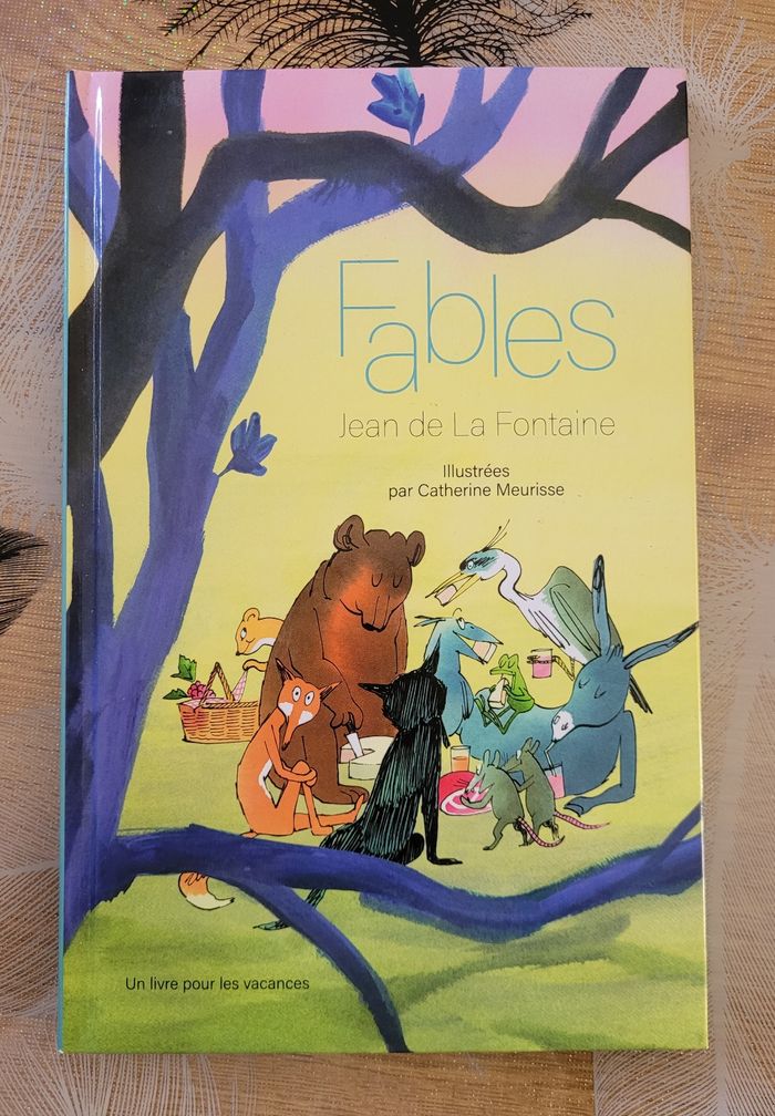 Livre Fable De La Fontaine La Fontaine - photo numéro 1