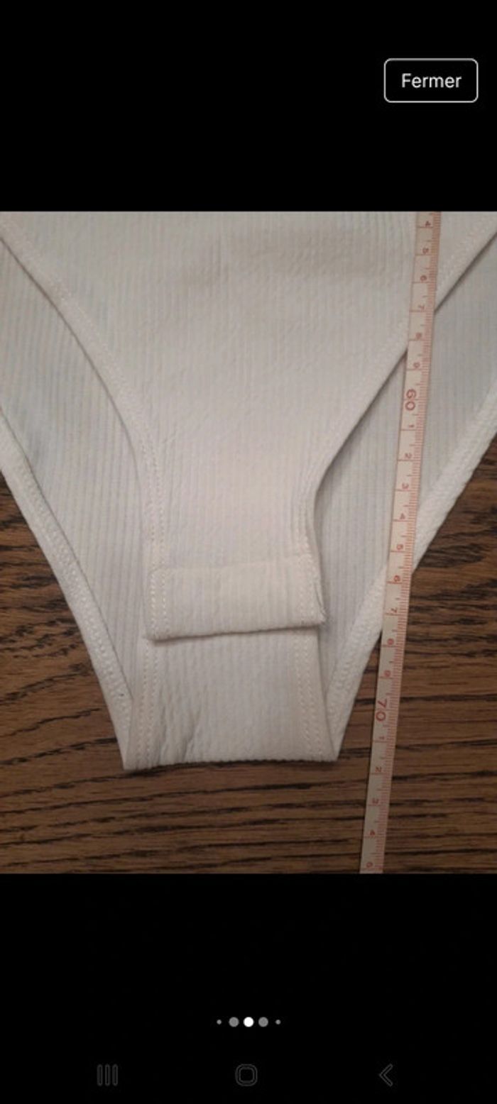 Body Blanc Divided H&M eur M en parfait état - photo numéro 5