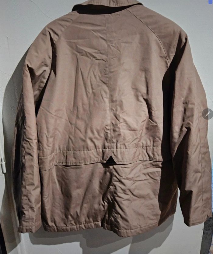 💼 Blouson marron Daxon • Doublure écossaise chaude • Style vintage chic - photo numéro 4