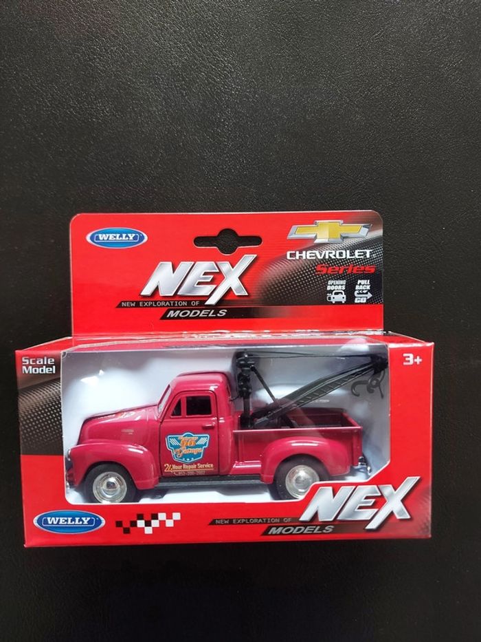 Chevrolet 3100 1953 pick-up tow truck - bordeaux