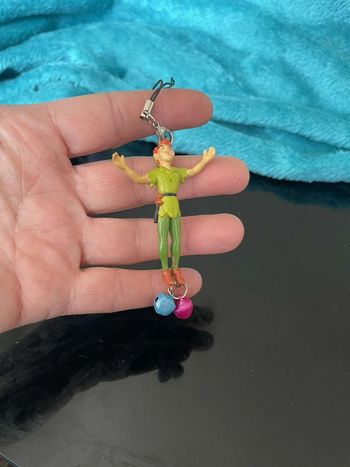 Péter Pan Figurine Porte-clés Vintage a Clochettes Disney