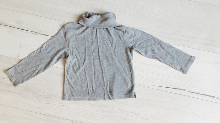 Vêtement mixte garçon fille tee-shirt manches longues sous-pull gris Okaïdi 3 ans