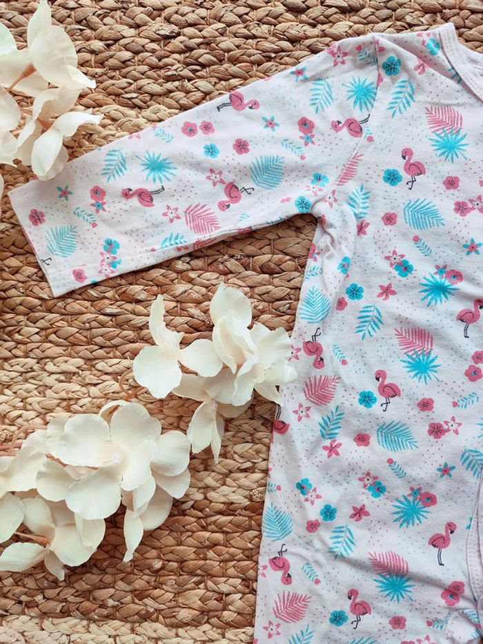 Pyjama coton printemps lmi-saison fille 24 mois - photo numéro 2