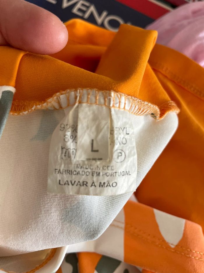 Débardeur noué orange - photo numéro 5