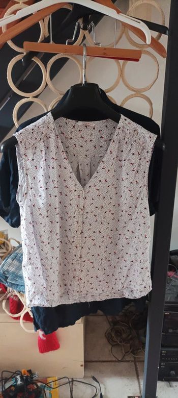 Blouse fleurie femme