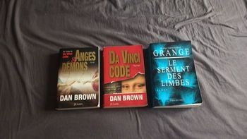 Lot livres Dan Brown