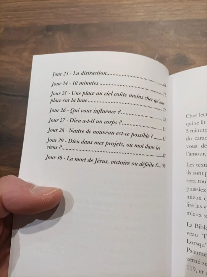 Livre Chrétien – 30 jours dans les pas du Maître - photo numéro 4