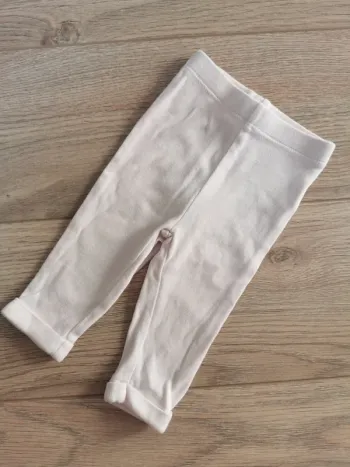 Legging rose pâle 0-1 mois