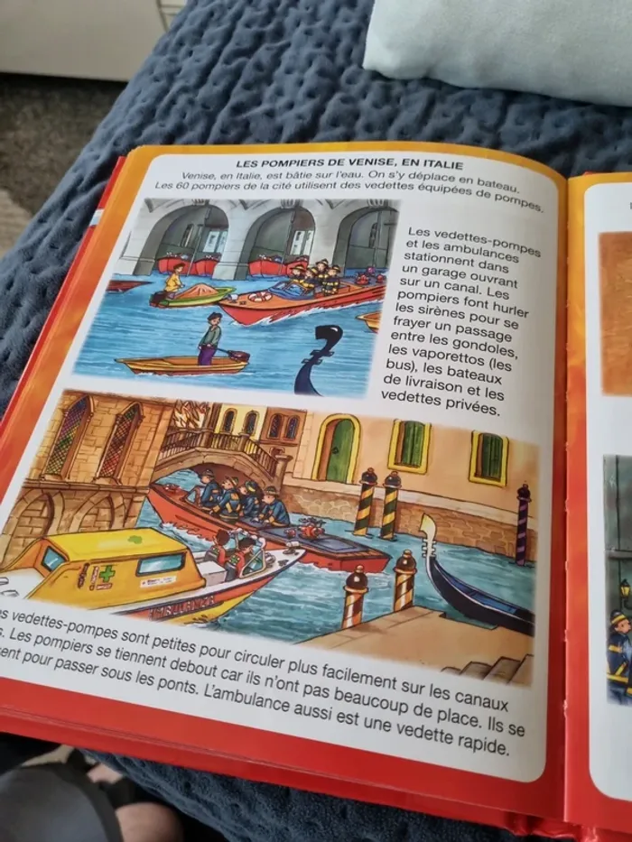 Livre "l imagerie des pompiers" - photo numéro 9