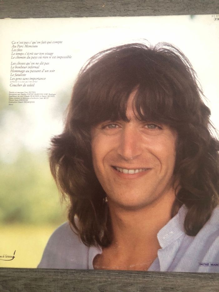 Vinyle 33t Yves Duteil - photo numéro 2