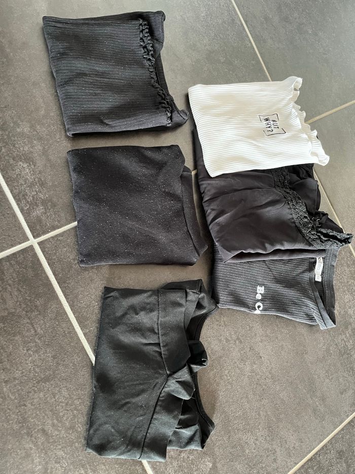 Lot de t shirt fille 10 ans