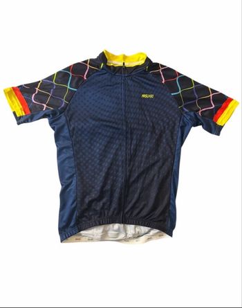 Maillot de cyclisme Arsuxeo neuf taille L zip intégral