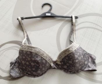 Soutien-gorge gris - 90A - Sous-Entendus