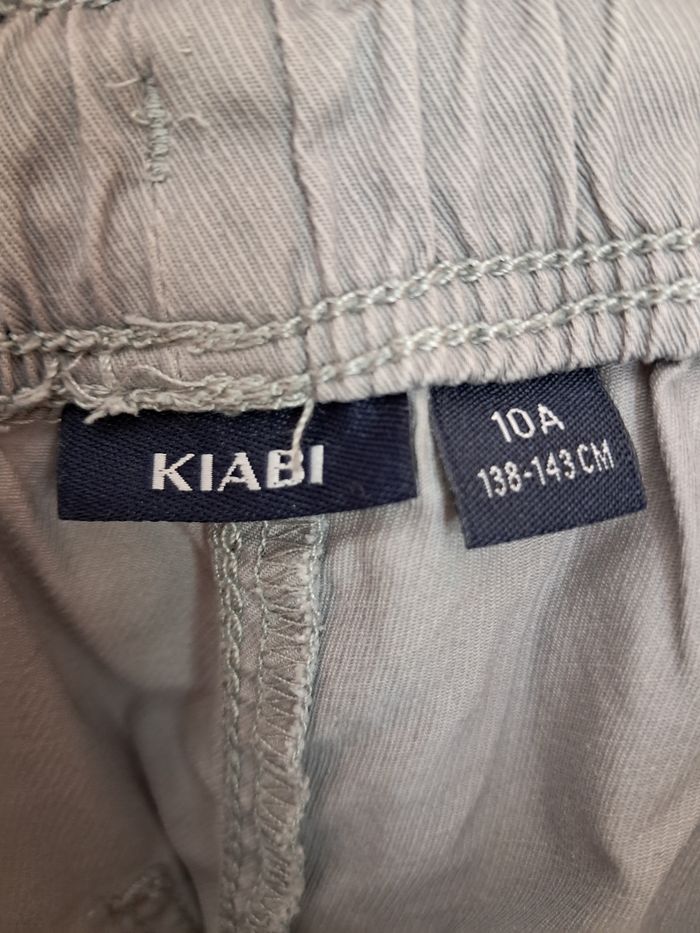 Short garçon gris 10 ans 138-143 cm kiabi - photo numéro 4