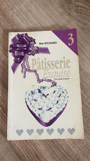 Livre pâtisserie exquise