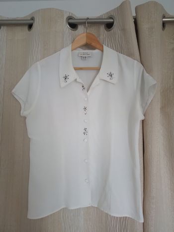 Chemisier manches courtes