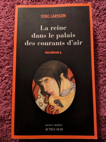 La reine dans le palais des courants d'air de Stieg Larsson