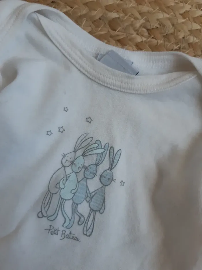 Lot de 6 bodies manches longues Petit Bateau - photo numéro 9