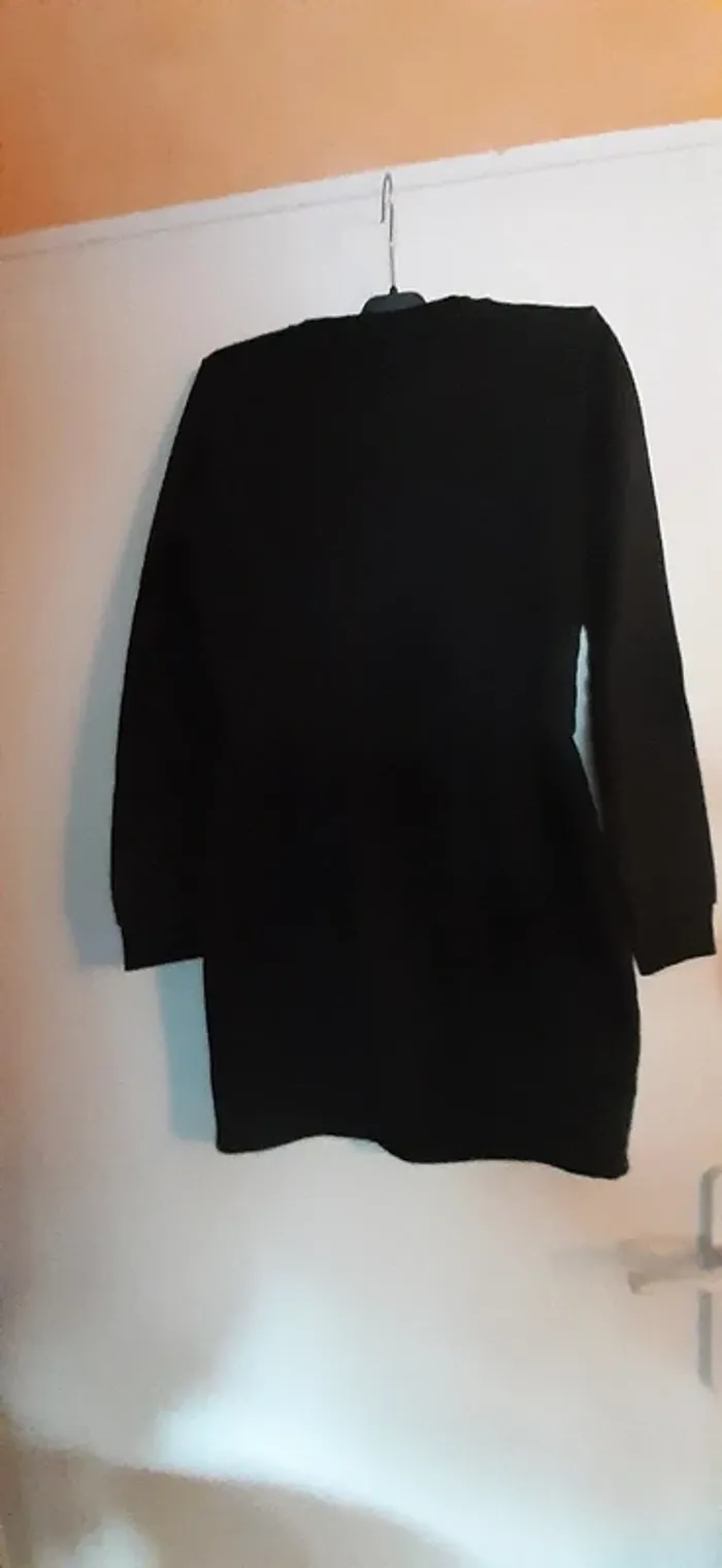 Robe chaude noire City Girl Mi longue - photo numéro 3