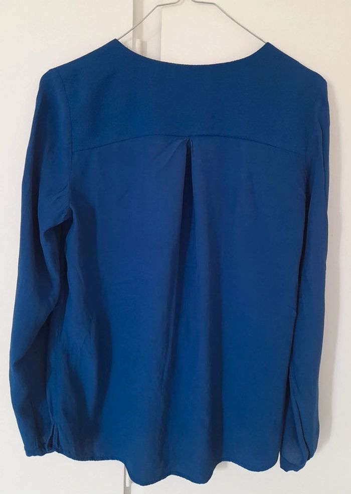 Blouse bleue manches longues - Promod - photo numéro 4