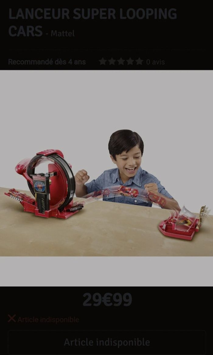 Lanceur super looping Cars - photo numéro 9