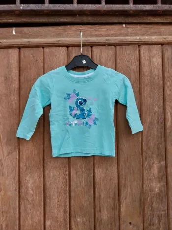 Tee-shirt manche longue bébé fille 9.12 mois dinsey