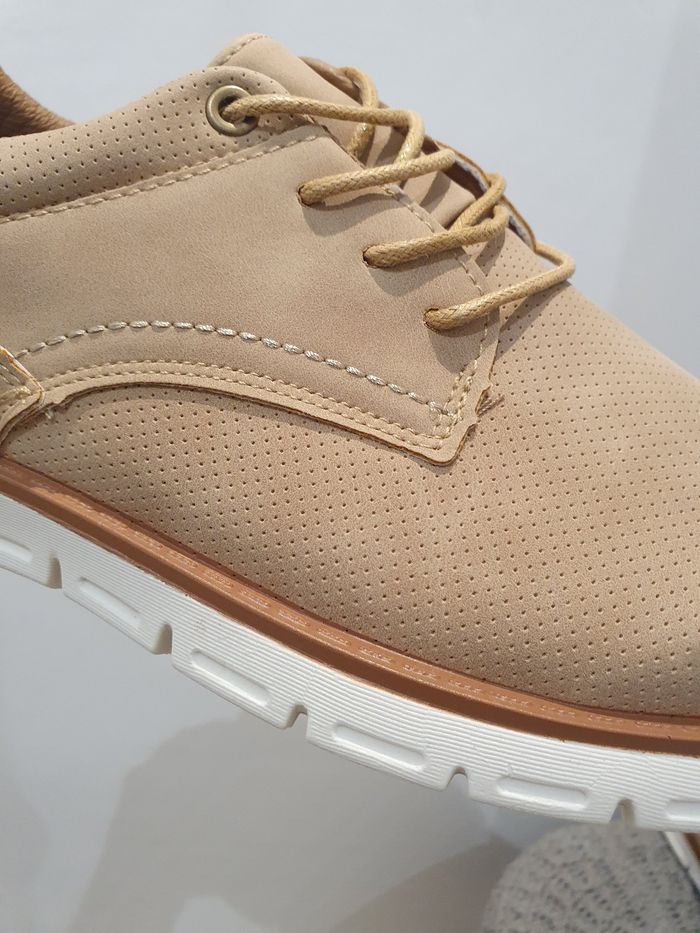 Chaussures baskets habillées Rome beige Pointure 43 - photo numéro 4