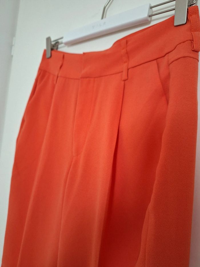 🧡 Pantalon orange femme Cream ,taille 38 🧡 - photo numéro 4