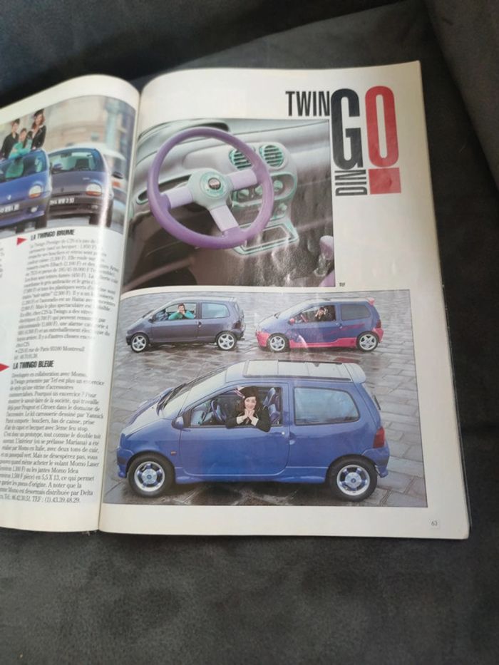 Magazine vintage option auto dossier spécial Renault twingo - photo numéro 12