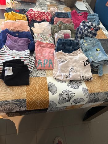 Lot vêtements fille 