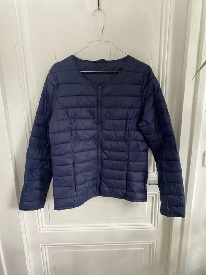 Doudoune bleu marine Kiabi