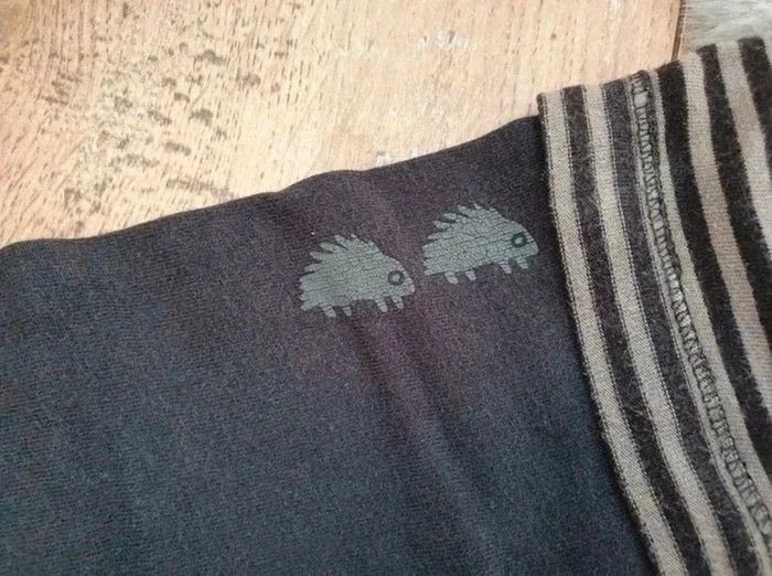 T.shirt manches longues rayé marron et beige Catimini 4 ans - photo numéro 7