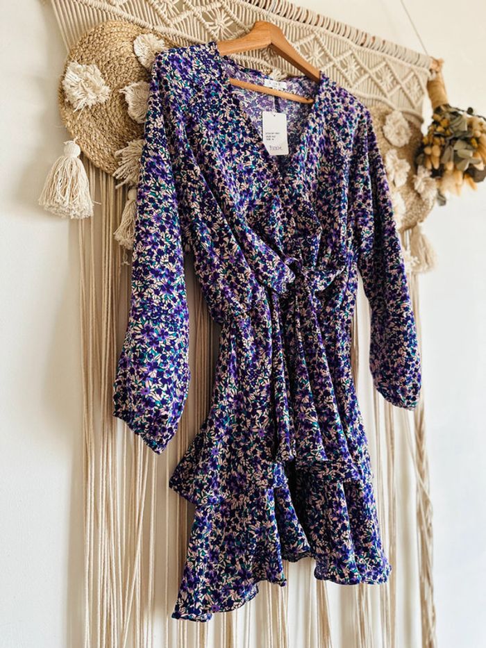 Robe imprimée taille M NEUVE