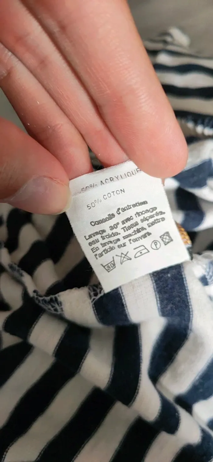 Short marin, 50% coton, épais et de qualité - photo numéro 6