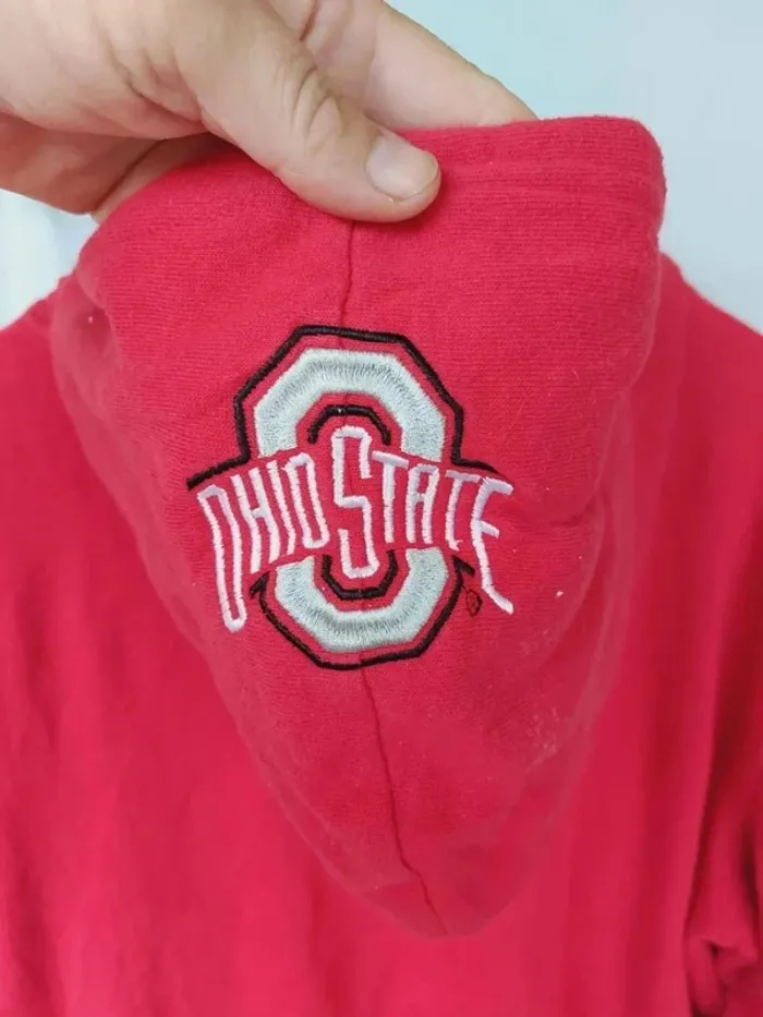 Sweat à capuche mixte Ohio State Buckeyes Taille M - photo numéro 5
