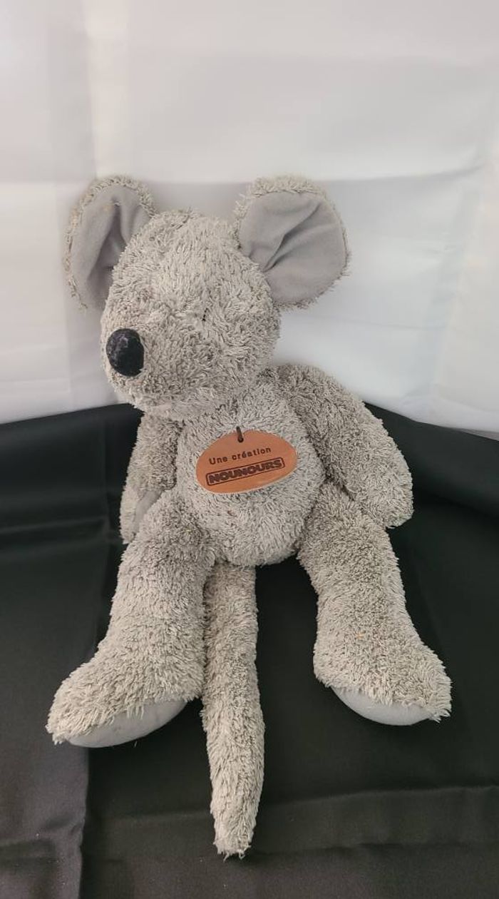 Souris grise une création NOUNOURS doudou - photo numéro 5