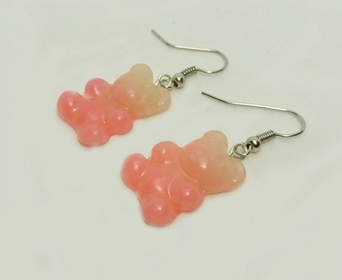 Boucles d'oreilles oursons - photo numéro 3
