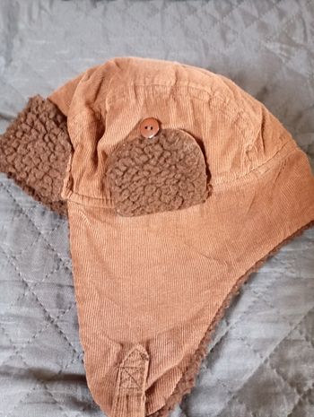 Chapka velours marron taille 52