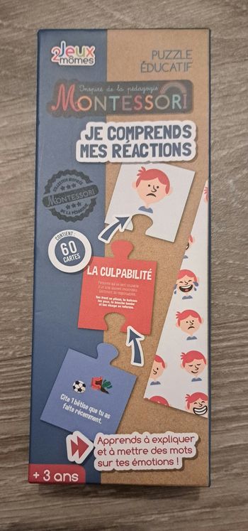 Jeu je comprends mes émotions