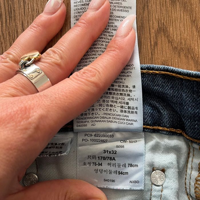 Jean/pantalon bleu Levi's 510 pour homme, taille W 31 L 32 (40 taille française) - photo numéro 7