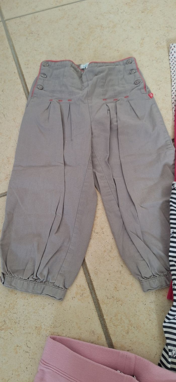 Lot 7 pantalons et leggings fille - 2 ans - photo numéro 6
