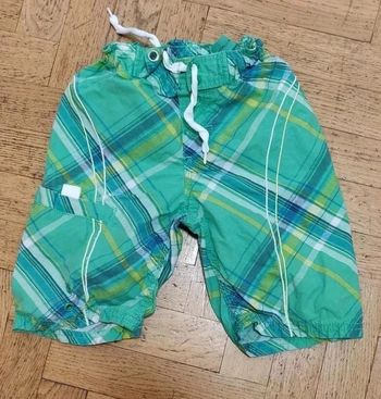 Bermuda vert H&M 3/4 ans
