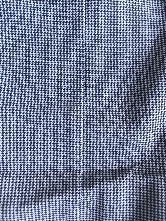 Pantalon 7/8 ème confortable et chic pied de poule T38 -Camaieu - photo numéro 6