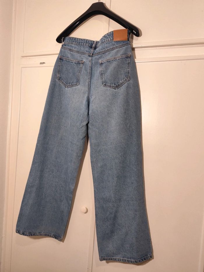 Jeans large femme taille 40 taille haute - photo numéro 5