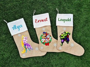 Chaussette de Noël personnalisée